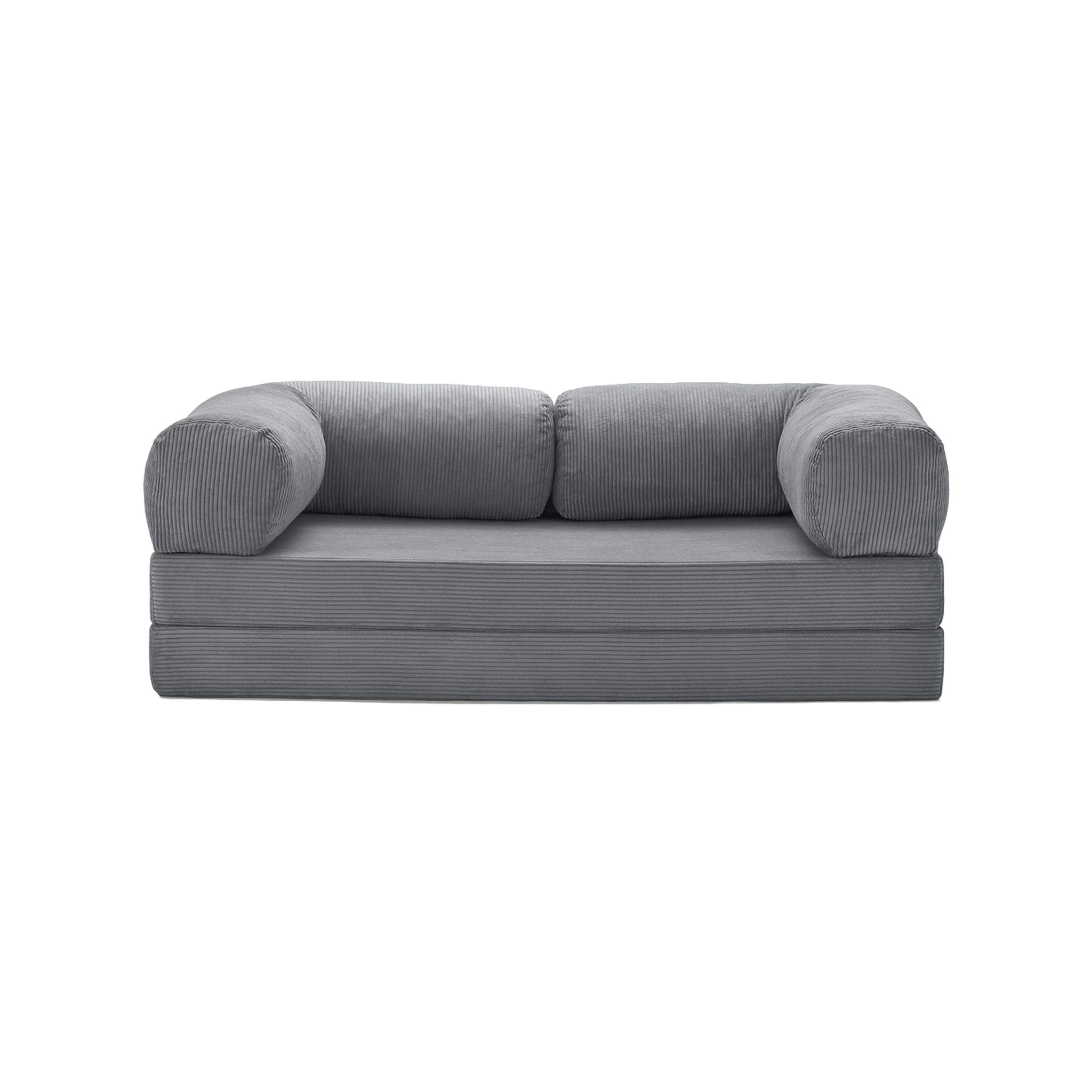 T-Sofa Love Seat - Dark Grey