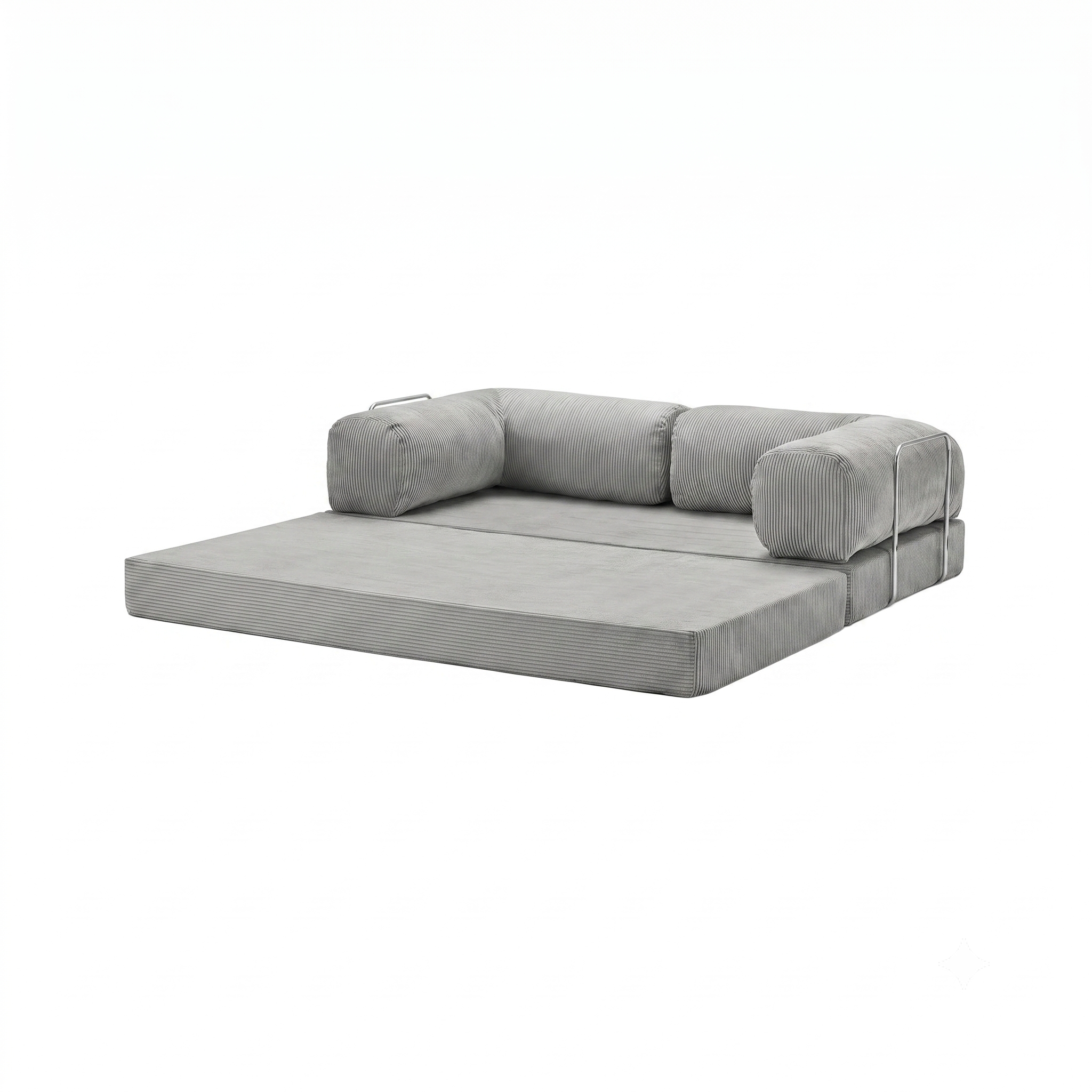 T-Sofa Love Seat - Light Grey
