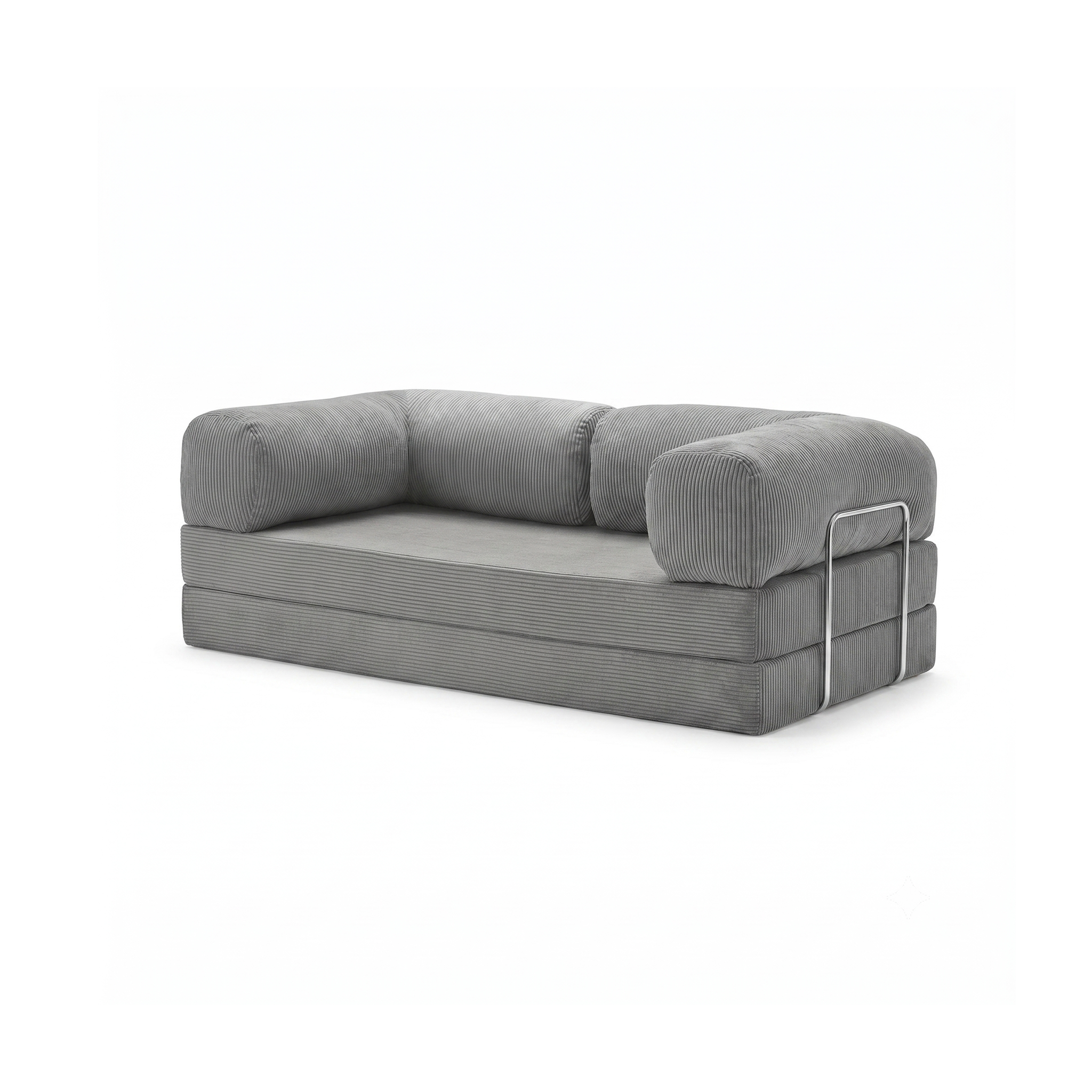 T-Sofa Love Seat - Light Grey