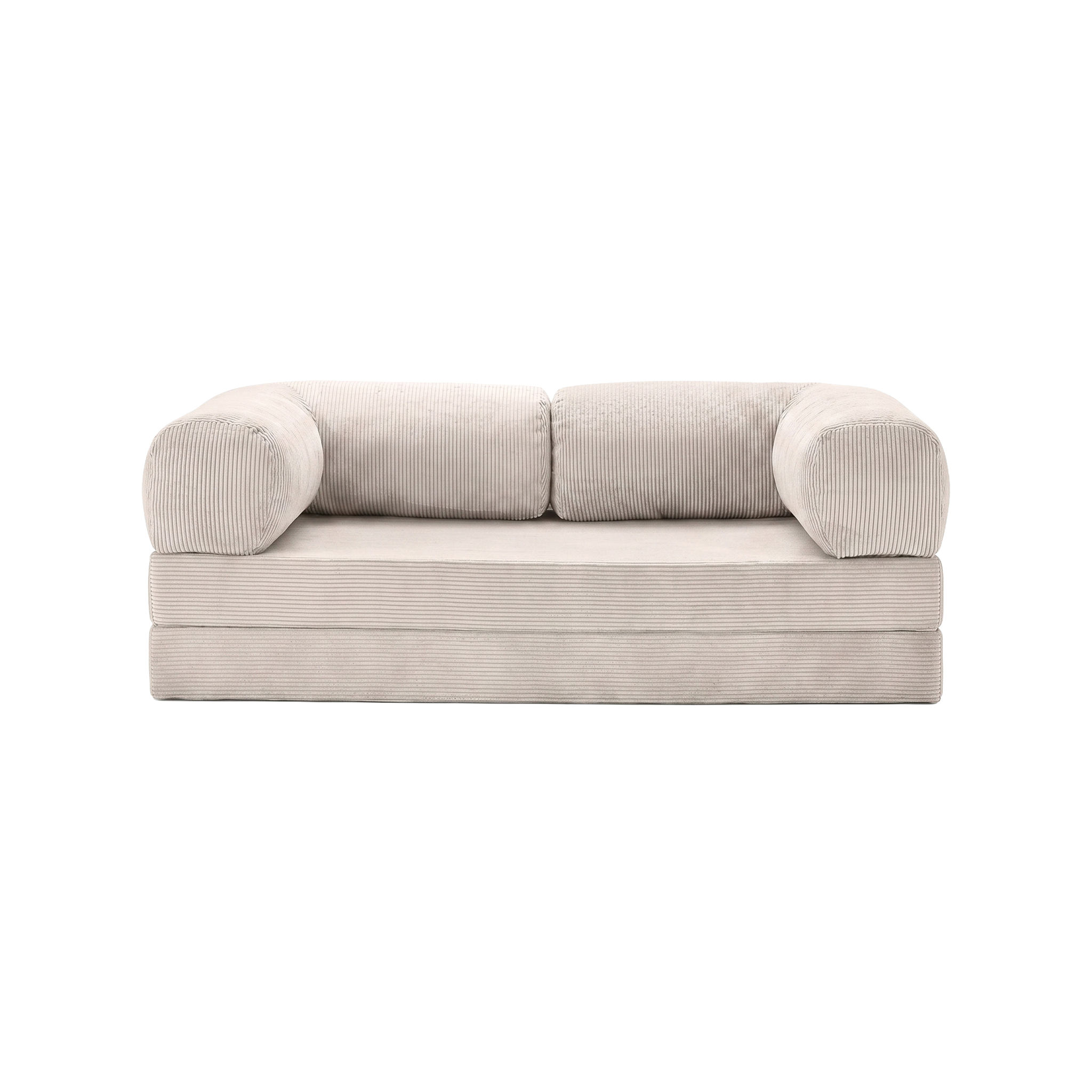 T-Sofa Love Seat - Off White