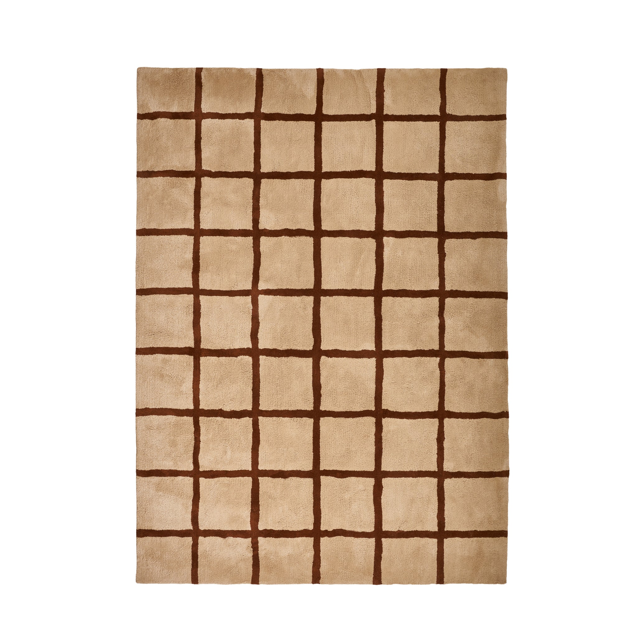 Chekered Plush rug