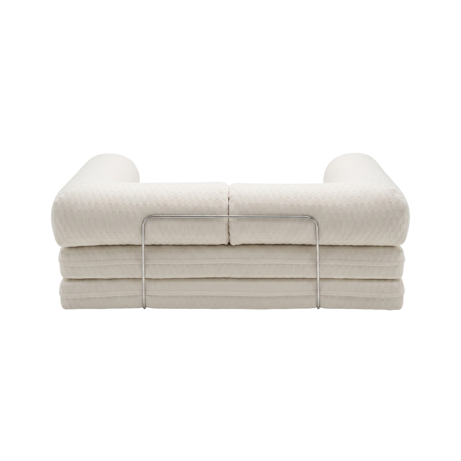 Vanilla Bean Checkered Sofa