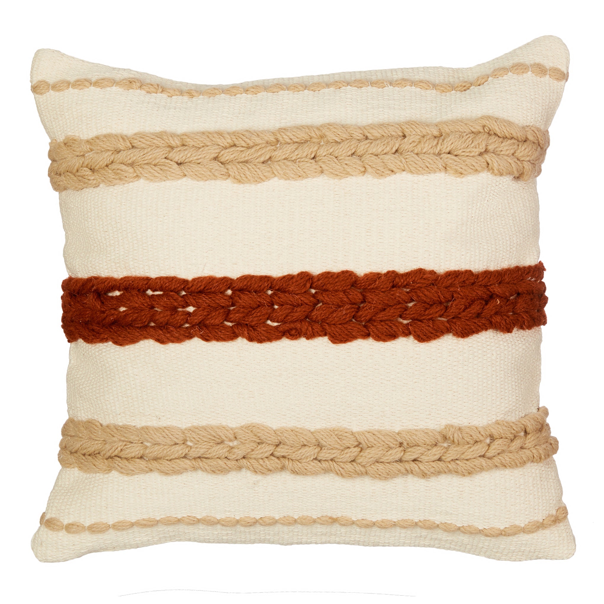 Aran Cushion Covers Set - Set of 3 - Bohowoodland