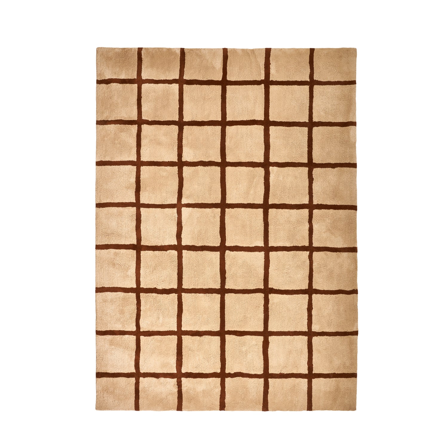 Chekered Plush rug