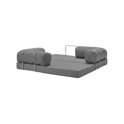 T-Sofa Love Seat - Dark Grey