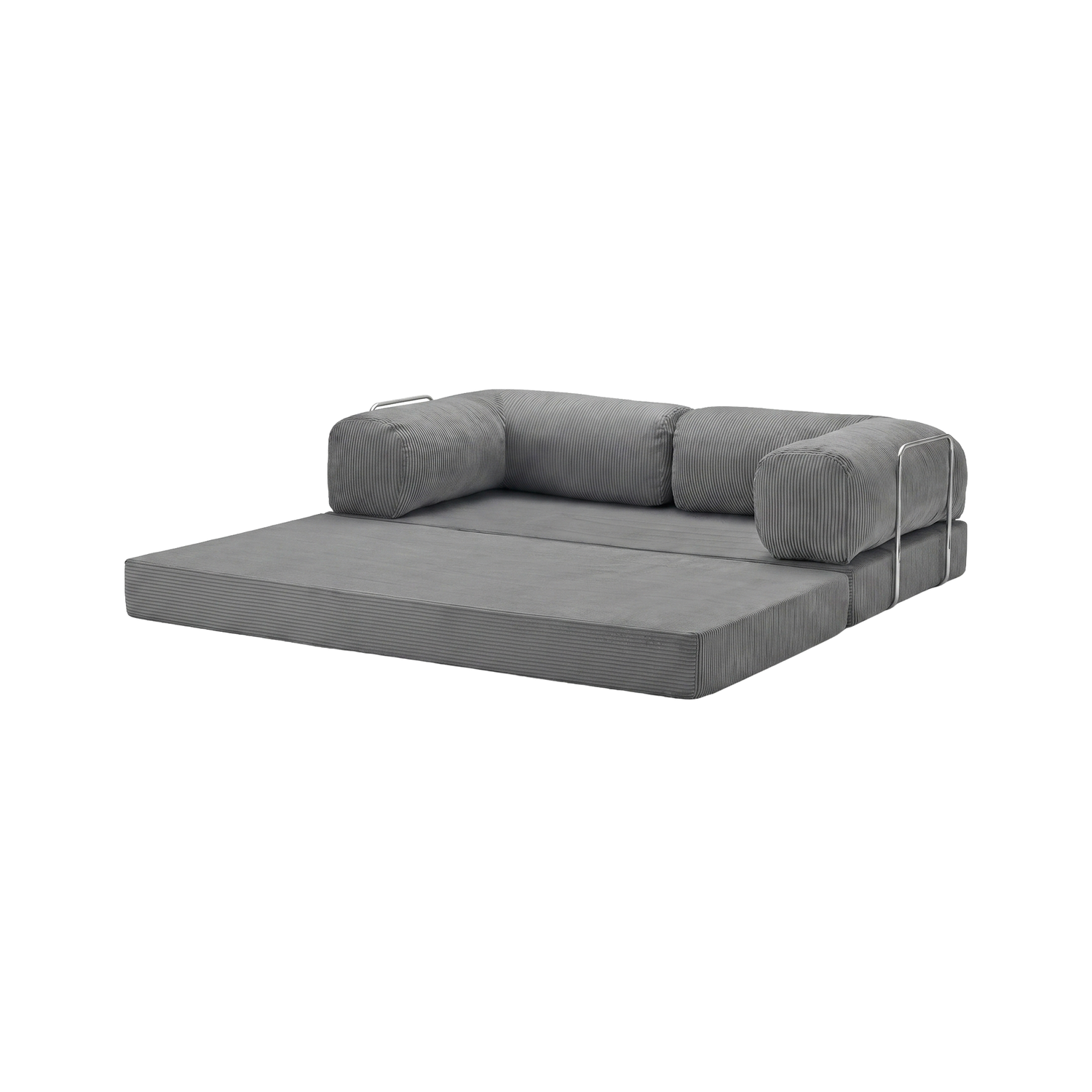 T-Sofa Love Seat - Dark Grey