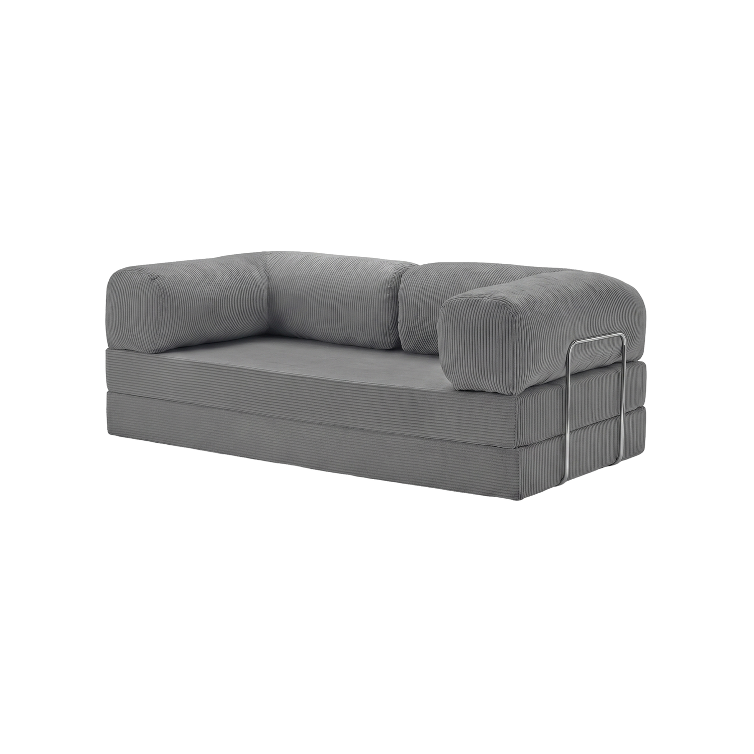 T-Sofa Love Seat - Dark Grey