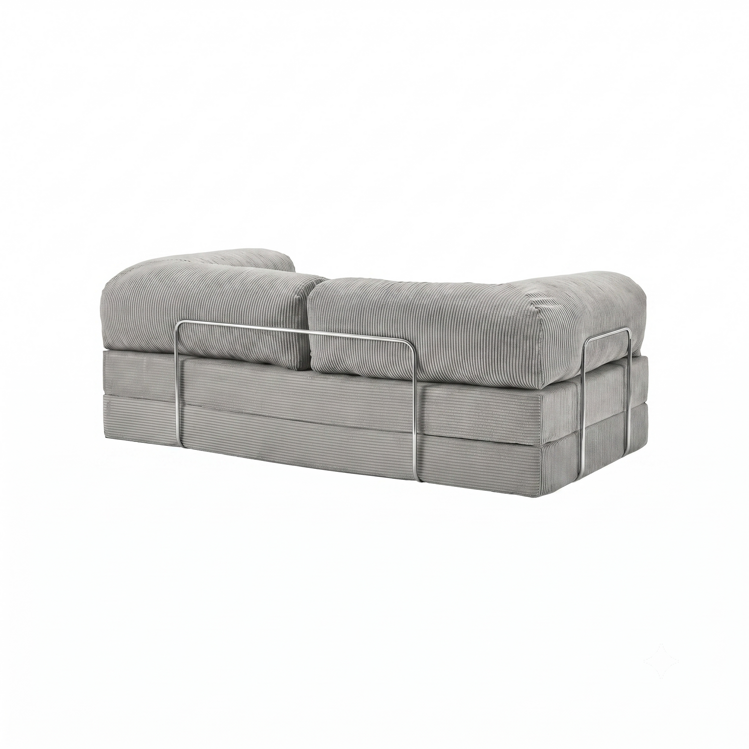 T-Sofa Love Seat - Light Grey