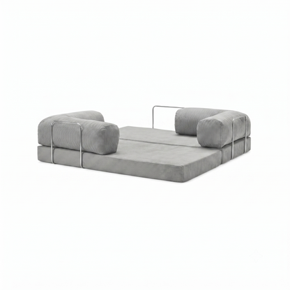T-Sofa Love Seat - Light Grey
