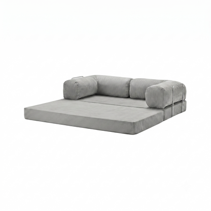 T-Sofa Love Seat - Light Grey