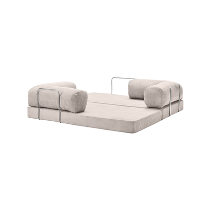 T-Sofa Love Seat - Off White