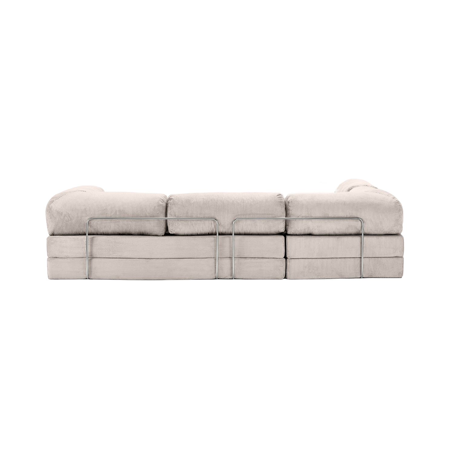 T-Sofa L-Shape - Open End Off White