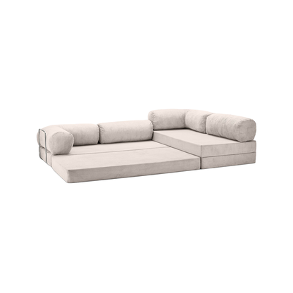 T-Sofa L-Shape - Open End Off White
