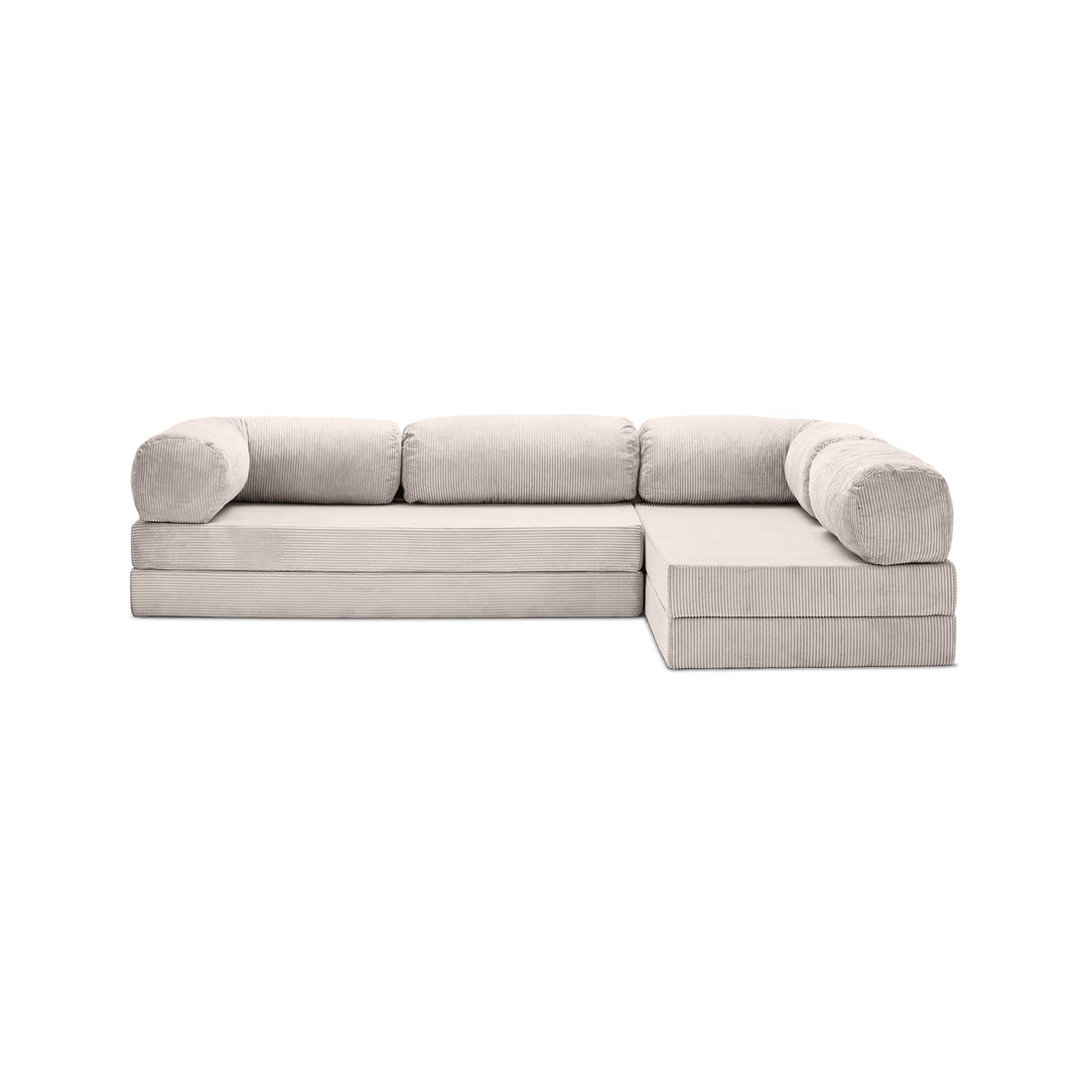 T-Sofa L-Shape - Open End Off White