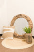 Round Drift Wood Mirror - Bohowoodland